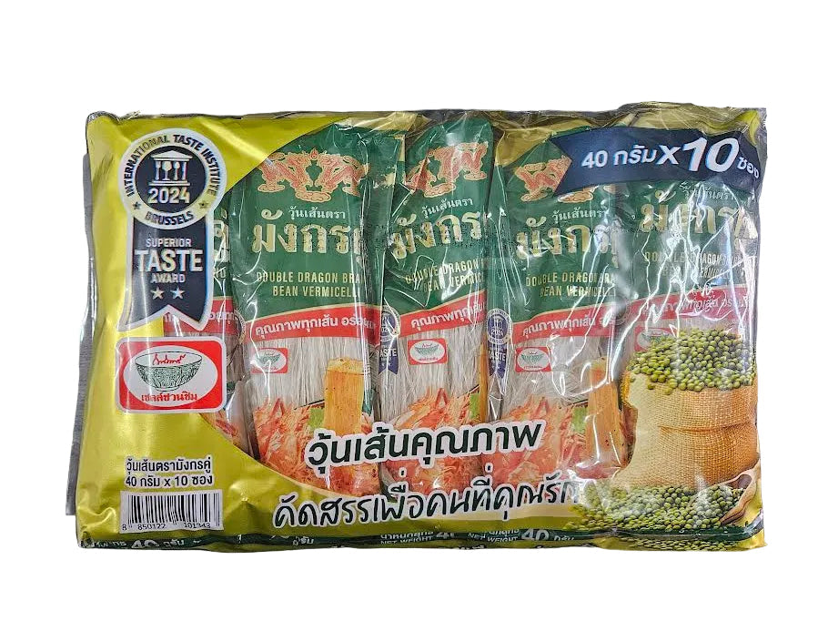 DOUBLE DRAGON Bean vermicelli 10x40g