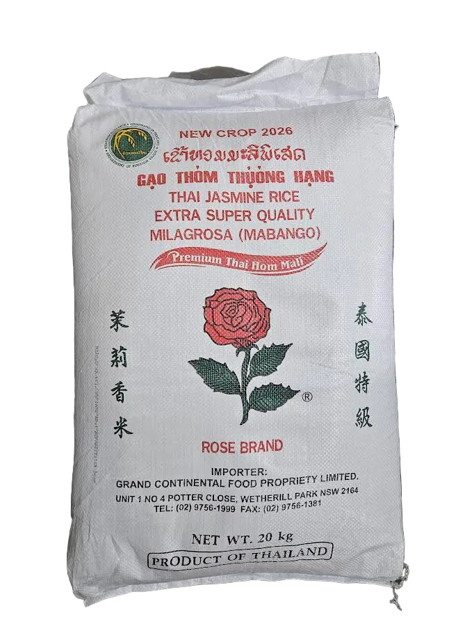 ROSE BRAND Jasmine rice 20kg