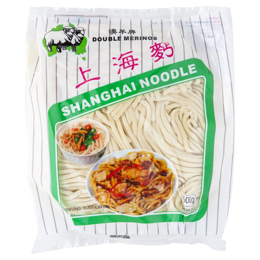 DOUBLE MERINOS Shanghai noodle 500g