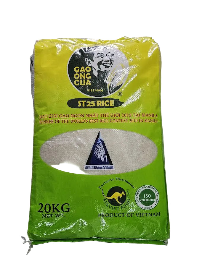 ONG CUA ST25 Rice 20kg