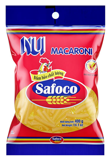 SAFOCO Macaroni (big tube) 400g