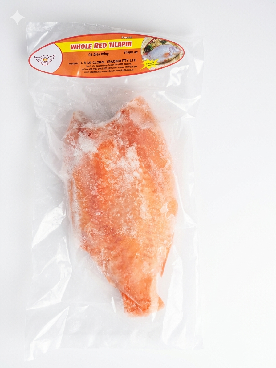 Frozen red tilapia fish - Ca dieu hong
